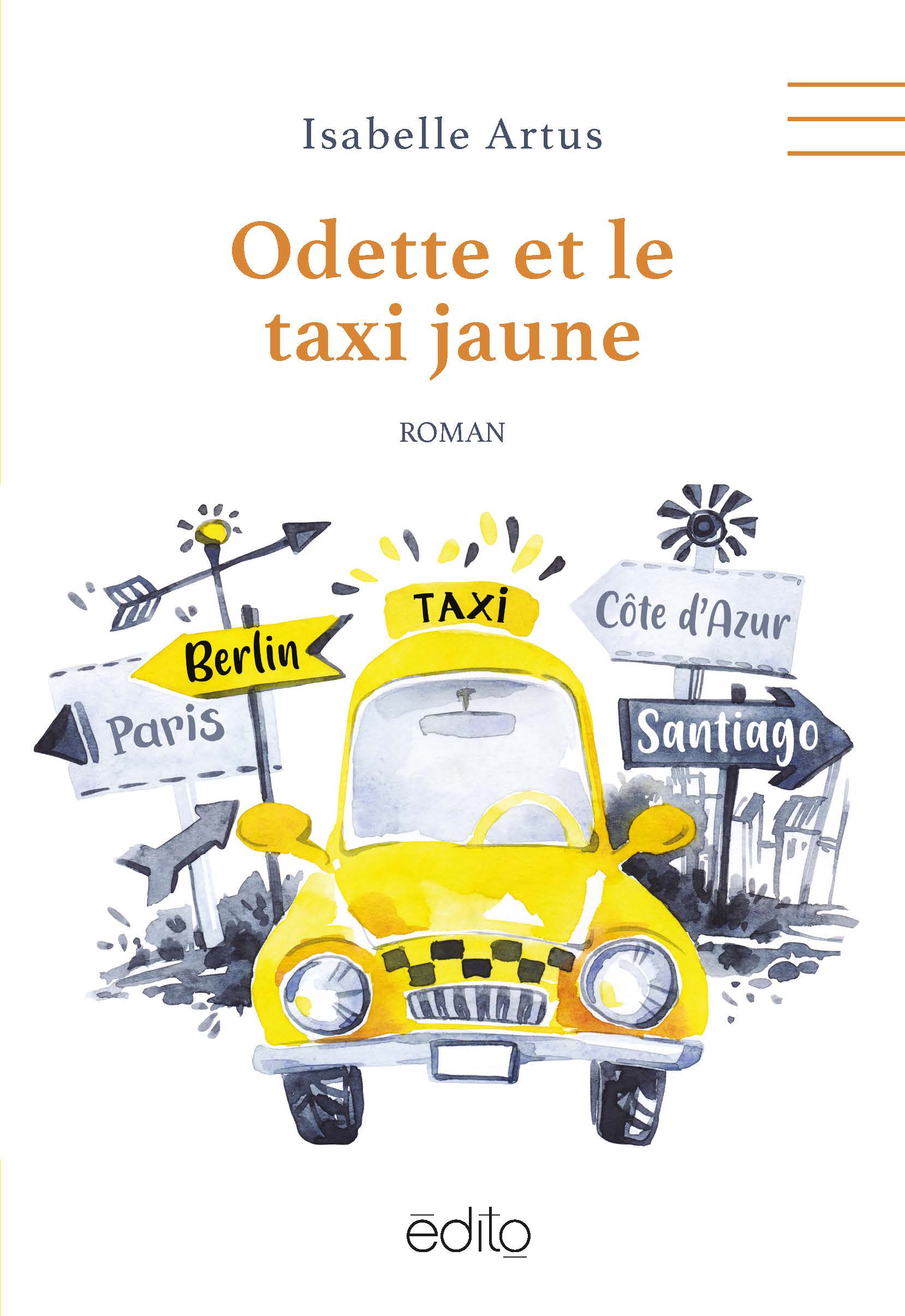 Odette et le taxi jaune main image