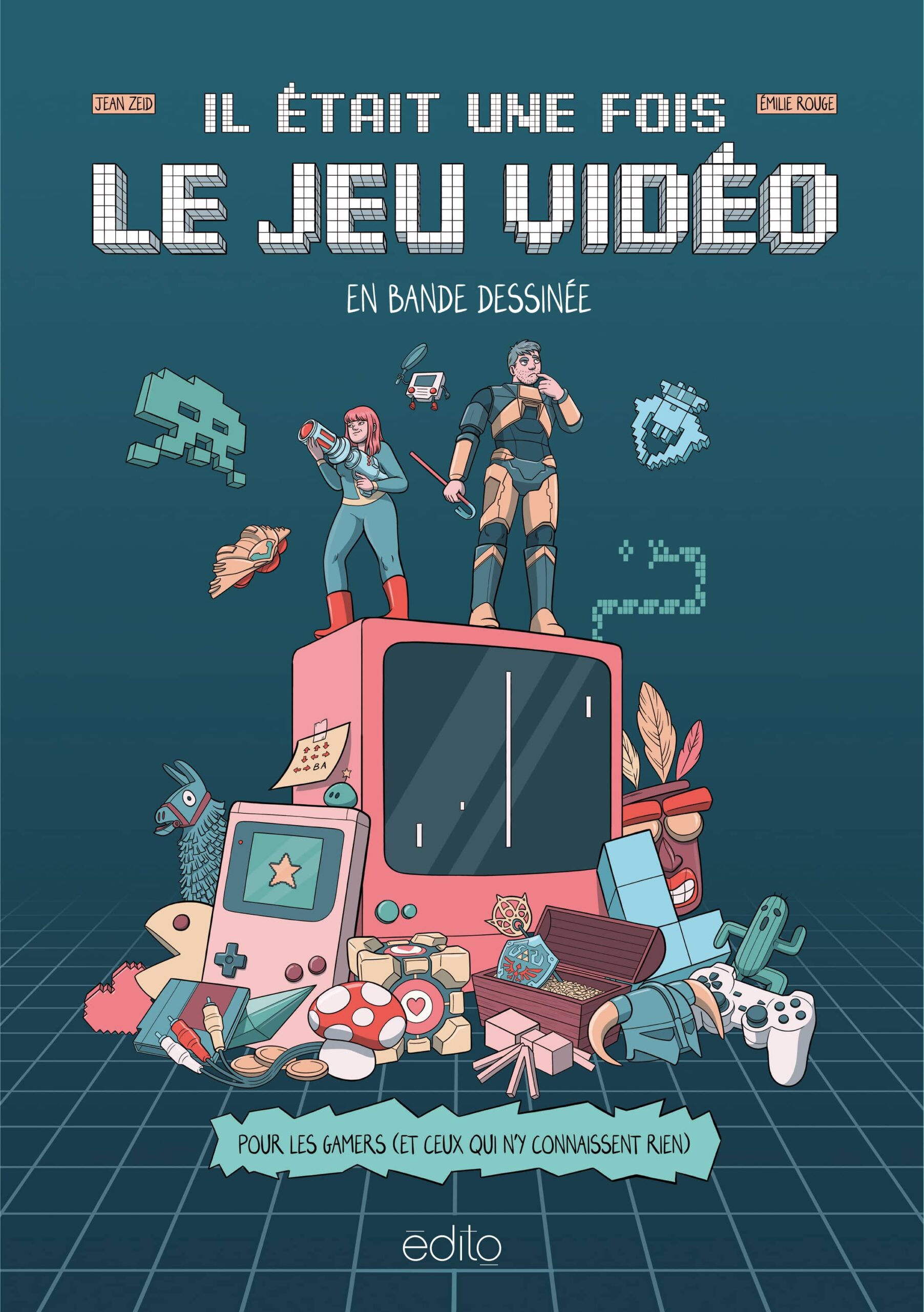 Il était une fois le jeu vidéo en bande dessinée-image