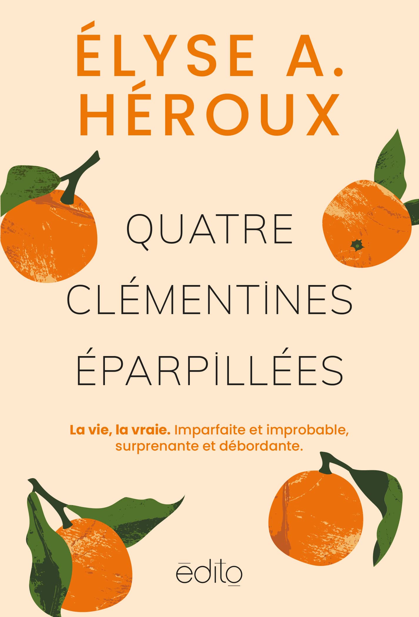 Quatre clémentines éparpillées (format poche)-image