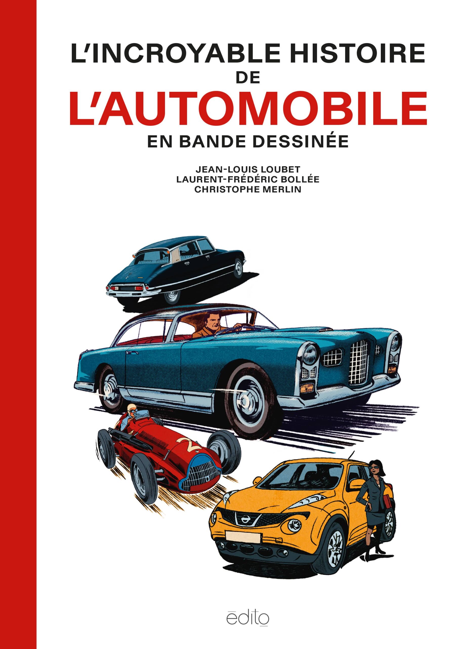L'Incroyable Histoire de l'automobile en bande dessinée-image